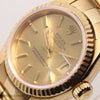 Rolex-Lady-DateJust-69178-18K-Yellow-Second-Hand-Watch-Collectors-4