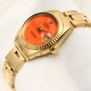 Rolex Lady DateJust 69178 Coral Dial 18K Yellow Gold Second Hand Watch Collectors 3