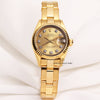 Rolex-Lady-DateJust-69178-Diamond-Champagne-Dial-18K-Yellow-Gold-Second-Hand-Watch-Collectors-0