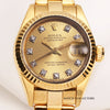 Rolex-Lady-DateJust-69178-Diamond-Champagne-Dial-18K-Yellow-Gold-Second-Hand-Watch-Collectors-1