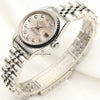 Rolex Lady DateJust 79174 Stainless Steel 18K White Gold Bezel Second Hand Watch Collectors 3