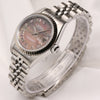Rolex Lady DateJust 79174 Stainless Steel Black Mother of Pearl Second Hand Watch Collectors 3
