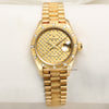 Rolex-Lady-DateJust-Bark-Diamond-18K-Yellow-Gold-Second-Hand-Watch-Collectors-1