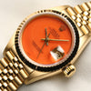 Rolex Lady DateJust Coral Dial Second Hand Watch Collectors 4