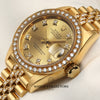 Rolex Lady DateJust Diamond 18K Yellow Gold Second Hand Watch Collectors 4