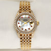 Rolex-Lady-DateJust-Diamond-Ruby-18K-Yellow-Gold-Second-Hand-Watch-Collectors-1