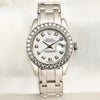 Rolex-Lady-DateJust-Pearlmaster-18K-White-Gold-Diamond-Bezel-Second-Hand-Watch-Collectors-1