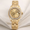 Rolex-Lady-DateJust-Pearlmaster-69298-18K-Yellow-Gold-Diamond-Bezel-Champagne-Dial-Second-Hand-Watch-Collectors-1