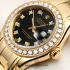 Rolex Lady DateJust Pearlmaster 69298 18K Yellow Gold Diamond Bezel Second Hand Watch Collectors 4