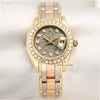 Rolex-Lady-DateJust-Pearlmaster-69298-Fossil-Dinosaur-Egg-Diamond-Dial-18K-Tridor-Second-Hand-Watch-Collectors-1