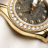 Rolex Lady DateJust Pearlmaster 69298 Fossil Dinosaur Egg Diamond Dial 18K Tridor Second Hand Watch Collectors 6