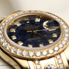 Rolex Lady DateJust Pearlmaster 80298 Diamond Aventurine 18K Yellow Gold Second Hand Watch Collectors 4