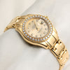 Rolex Lady DateJust Pearlmaster 80298 Diamond Bezel 18K Yellow Gold Second Hand Watch Collectors 4