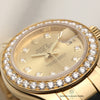 Rolex Lady DateJust Pearlmaster 80298 Diamond Bezel 18K Yellow Gold Second Hand Watch Collectors 4