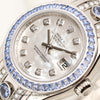 Rolex Lady DateJust Pearlmaster 80309 18K White Gold MOP Diamond Dial Sapphire Bezel & Diamond Bracelet Second Hand Watch Collectors 4