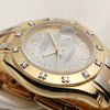 Rolex Lady DateJust Pearlmaster 80318 12 Point Diamond Bezel Tridor 18K Gold Second Hand Watch Collectors 5