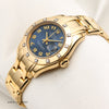 Rolex Lady DateJust Pearlmaster 80318 18K Yellow Gold Diamond Second Hand Watch Collectors 3