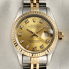 Rolex Lady DateJust Steel & Gold Champagne Diamond Dial Second Hand Watch Collectors 2
