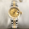 Rolex Lady DateJust Steel & Gold Diamond Dial Second Hand Watch Collectors 1