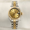 Rolex Lady DateJust Steel & Gold Second Hand Watch Collectors 1