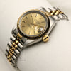 Rolex Lady DateJust Steel & Gold Second Hand Watch Collectors 3