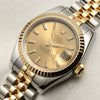 Rolex Lady DateJust Steel & Gold Second Hand Watch Collectors 4