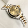 Rolex Lady DateJust Steel & Gold Second Hand Watch Collectors 5