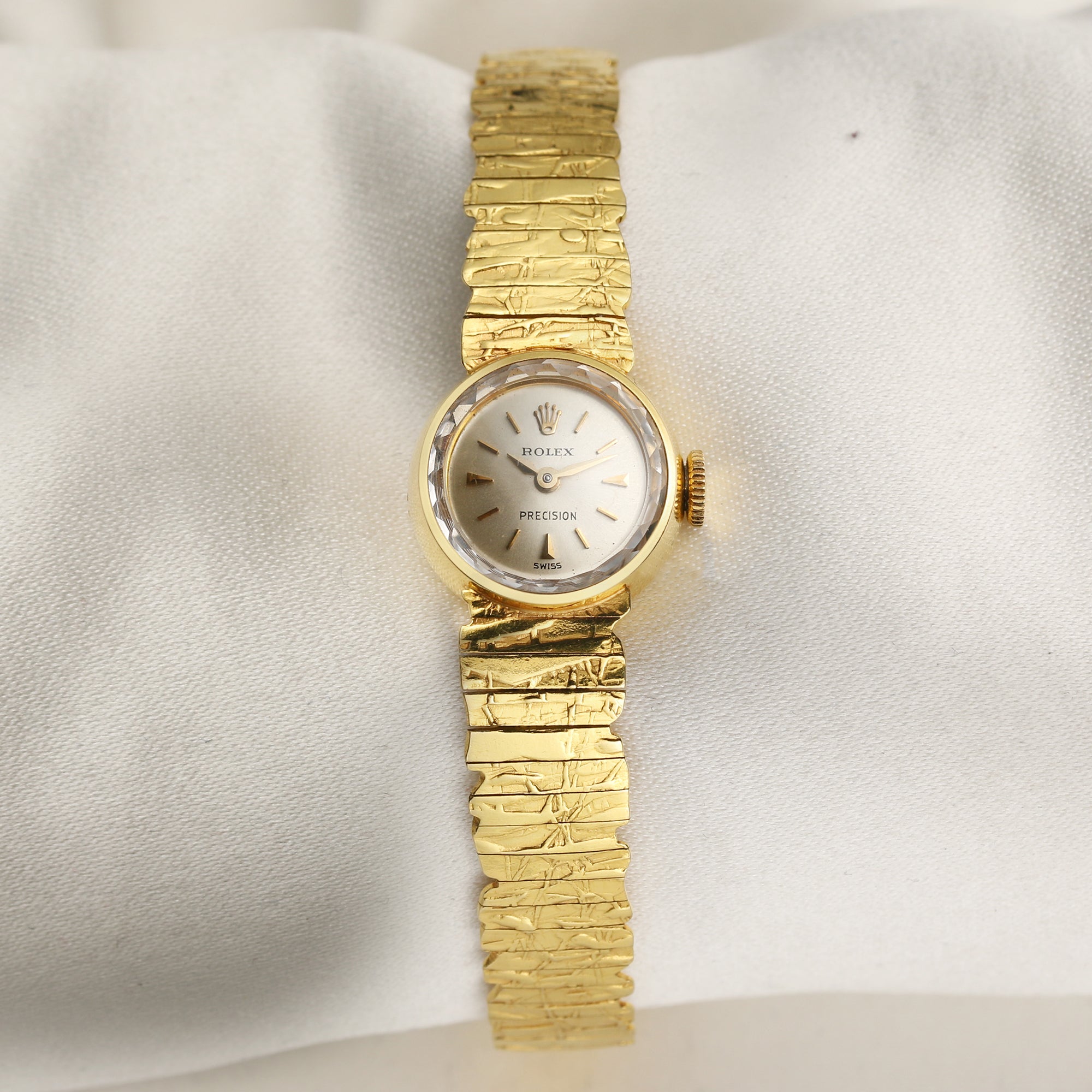 forskel Konfrontere Produktiv Rare Vintage Rolex Lady's Precision Wristwatch 2346 18k Yellow Gold – Watch  Collectors