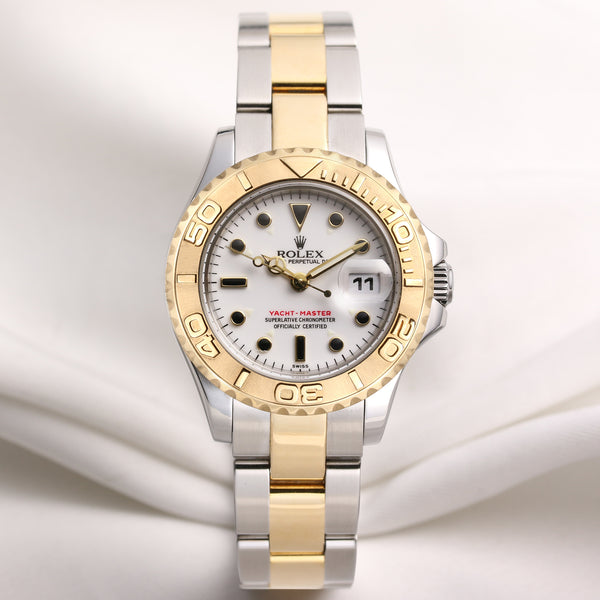 Rolex Lady Yacht-Master 69623 Steel & Gold Second Hand Watch Collectors 1