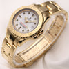Rolex-Lady-Yachtmaster-69628-18K-Yellow-Gold-Second-Hand-Watch-Collectors-3