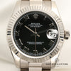 Rolex Mid-Size DateJust 178279 18K White Gold Second Hand Watch Collectors 2