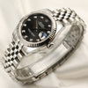 Rolex Midsize DateJust 178274 Stainless Steel Diamond Second Hand Watch Collectors 3