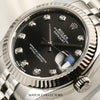 Rolex Midsize DateJust 178274 Stainless Steel Diamond Second Hand Watch Collectors 4