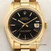 Rolex Midsize DateJust 18K Yellow Gold Second Hand Watch Collectors 2
