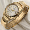 Rolex Midsize DateJust 18K Yellow Gold Second Hand Watch Collectors 3