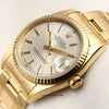 Rolex Midsize DateJust 18K Yellow Gold Second Hand Watch Collectors 4