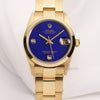 Rolex-Midsize-DateJust-68248-18K-Yellow-Gold-Lapis-Lazuli-Diamond-Dial-Second-Hand-Watch-Collectors-1-1-1