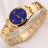 Rolex-Midsize-DateJust-68248-18K-Yellow-Gold-Lapis-Lazuli-Diamond-Dial-Second-Hand-Watch-Collectors-3
