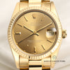 Rolex Midsize DateJust 68278 18K Yellow Gold Copper Dial Second Hand Watch Collectors 2