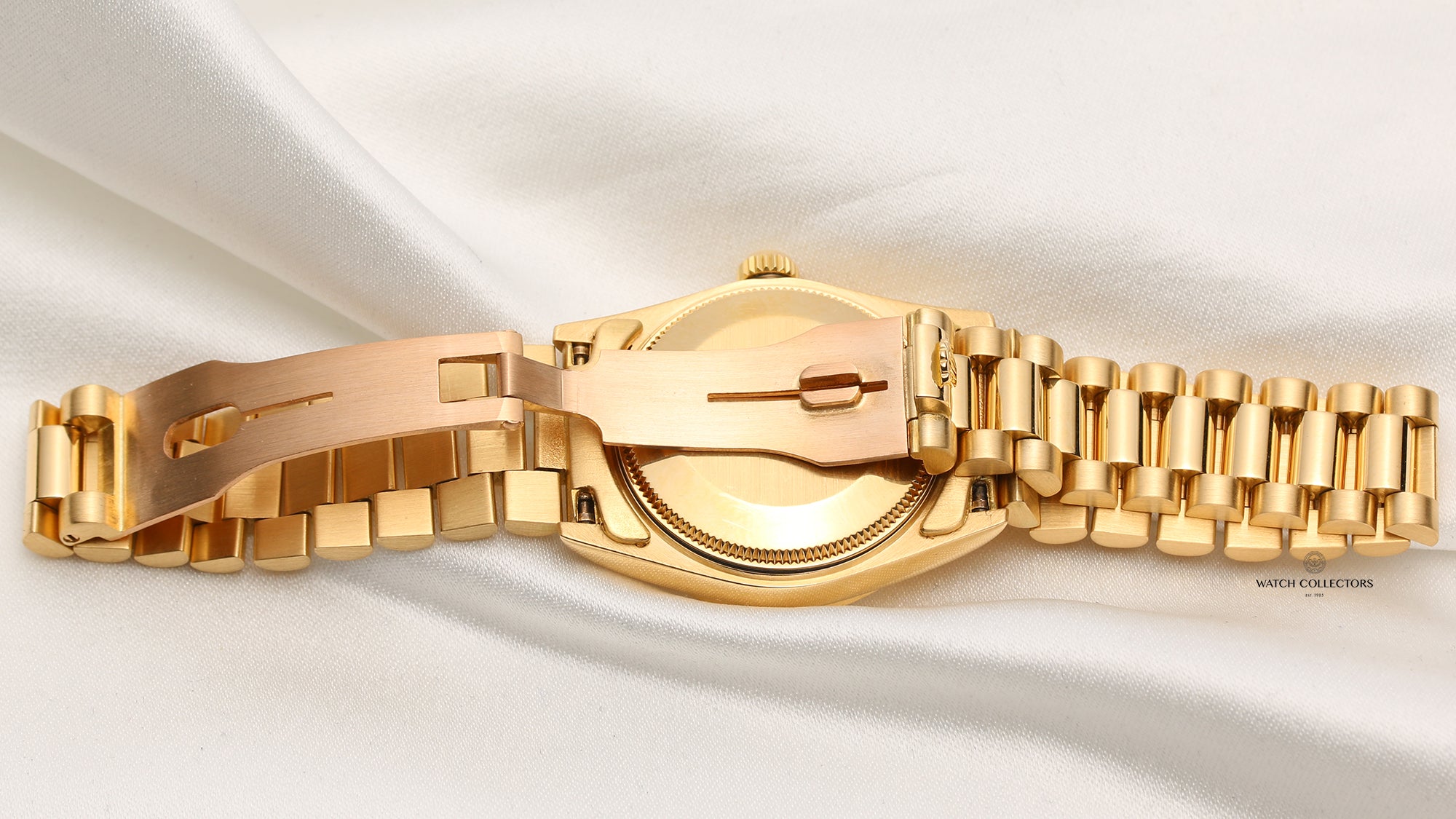 Rolex Midsize DateJust 68278 18K Yellow Gold Copper Dial Second Hand Watch Collectors 7