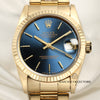 Rolex Midsize DateJust 68278 18K Yellow Gold Second Hand Watch Collectors 2