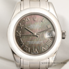 Rolex Midsize DateJust PearlMaster Masterpiece 81209 18K White Gold Second Hand Watch Collectors 2
