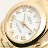 Rolex Midsize DateJust Pearlmaster 18K Yellow Gold Second Hand Watch Collectors 4