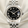 Rolex Midsize DateJust Stainless Steel Second Hand Watch Collectors 2