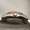 Rolex Midsize DateJust Steel & Rose Gold Black MOP Diamond Second Hand Watch Collectors 6