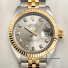 Rolex Midsize DateJust Steel & Yellow Gold Diamond Second Hand Watch Collectors 2