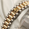 Rolex Midsize DateJust Tridor 18K Gold Second Hand Watch Collectors 10