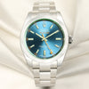 Rolex Milgauss 116400GV Stainless Steel Blue Dial Second Hand Watch Collectors 2