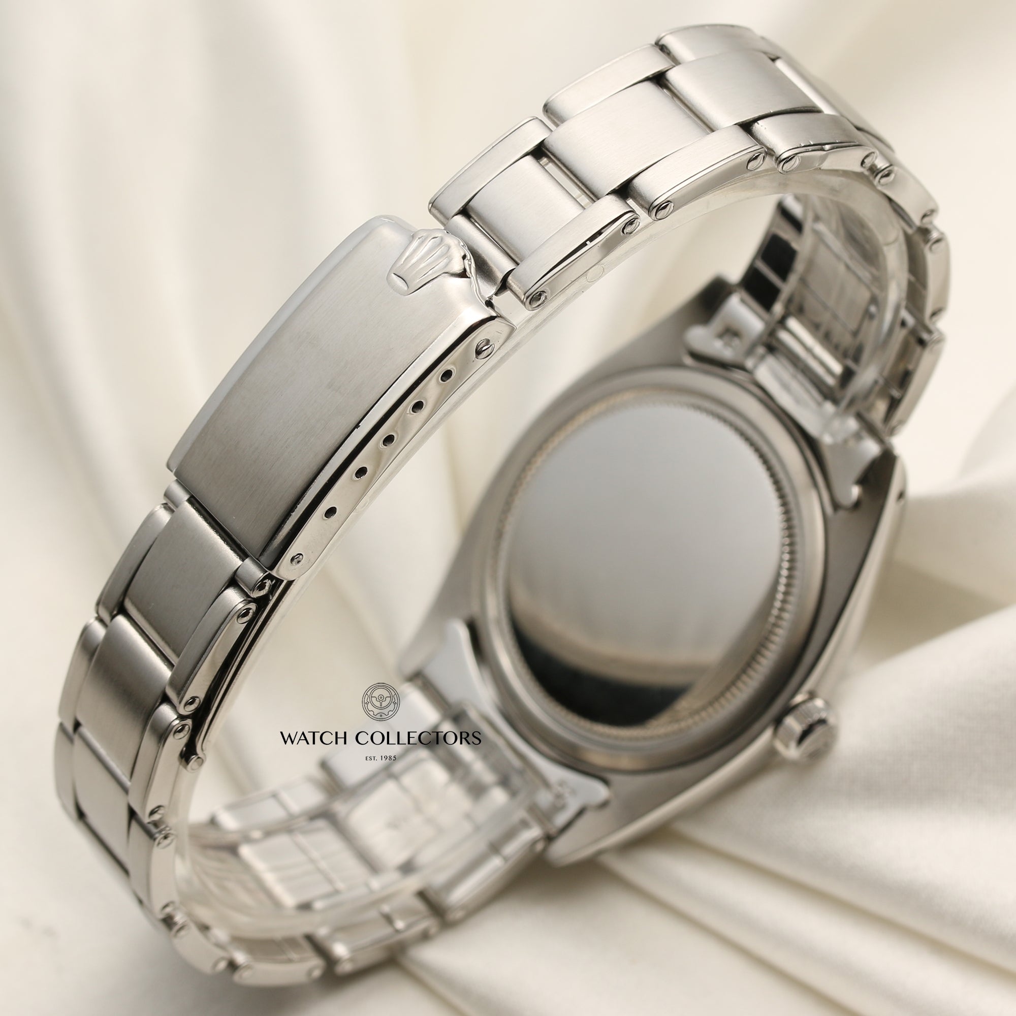 Rolex Oyster Date Stainless Steel Second Hand Watch Collectors 7