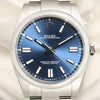 Rolex-Oyster-Perpetual-124300-Stainless-Steel-Blue-Dial-Second-Hand-Watch-Collectors-2